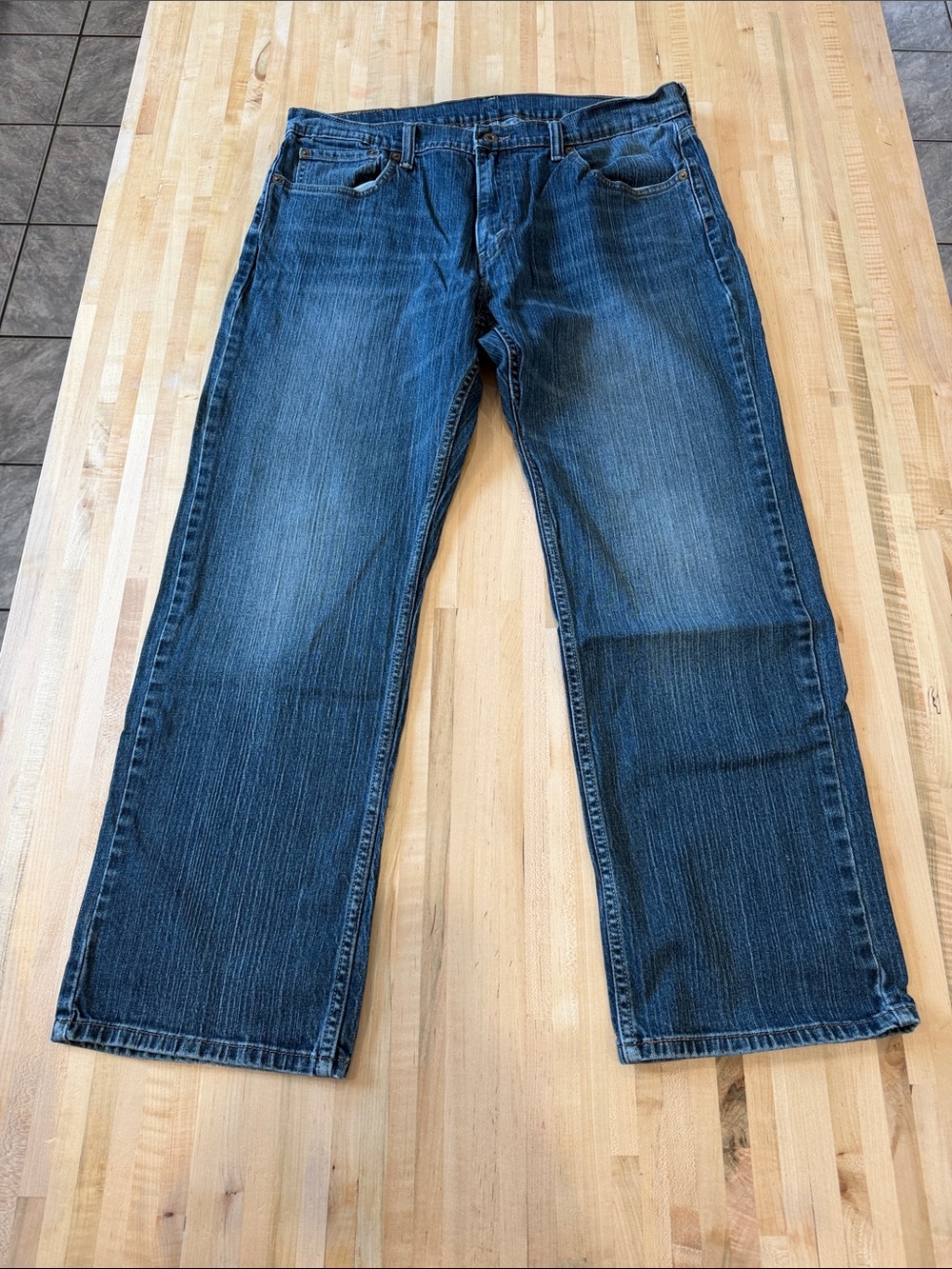 Levi’s 559 36x30 Straight-Leg Jeans in Dark Blue
